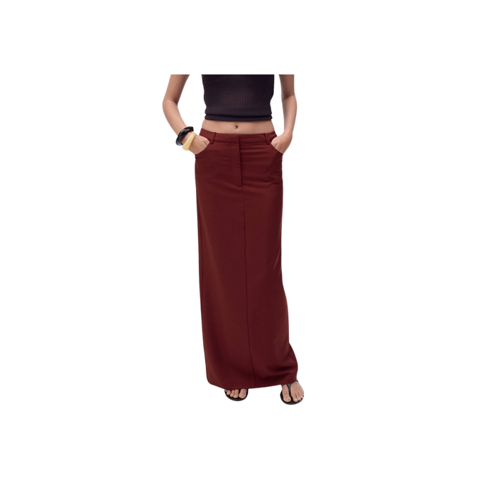 Long Pencil Skirt