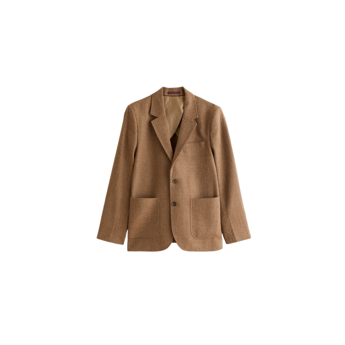Wool-Blend Sports Coat