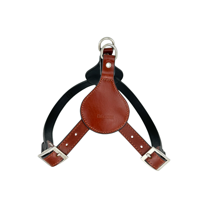 Handmade Leather Dog Harness: Personalized Step-In, Adjustable Fit, Harness