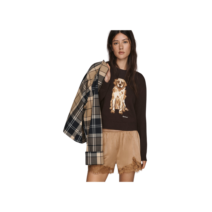 Barbour x Anthropologie Lara 100% Cotton Sweater