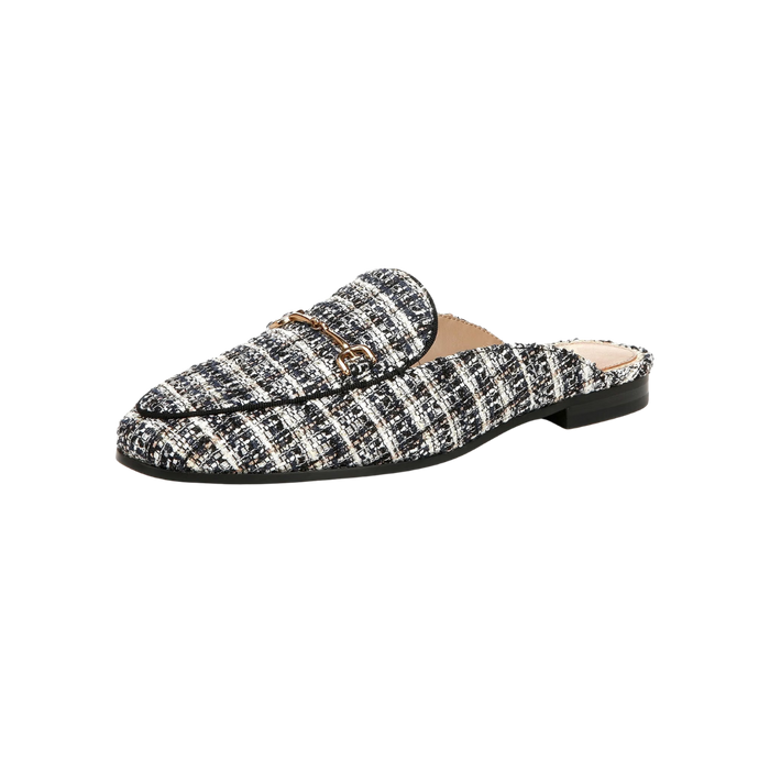 Tweed Linnie Flat Mules