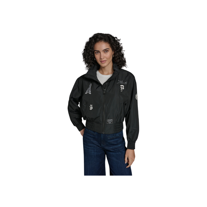 Patch Bomber Jacket