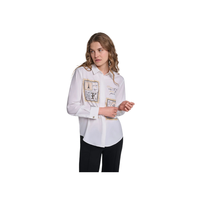 Rococo Frame Soft Blouse
