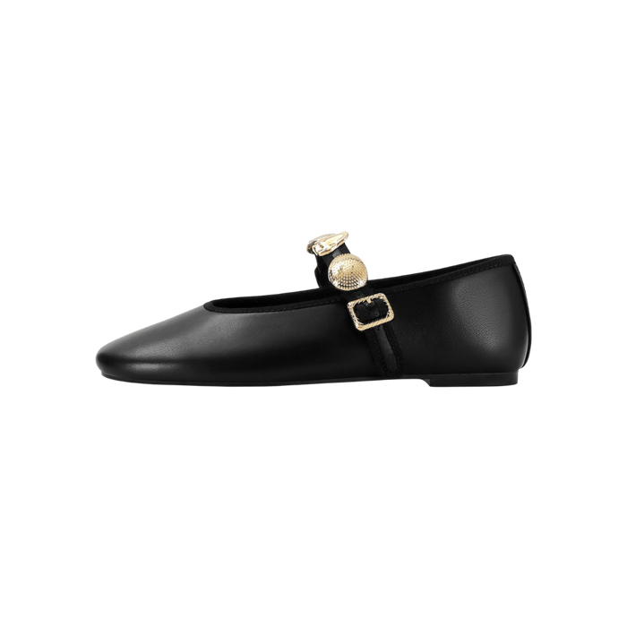 Studded Ballet Flats