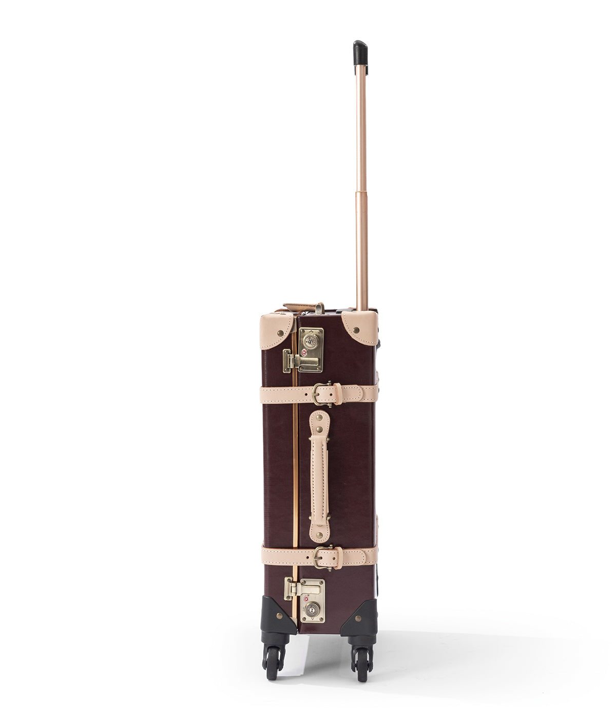 Aristocratic Leather Carry-on - Burgundy