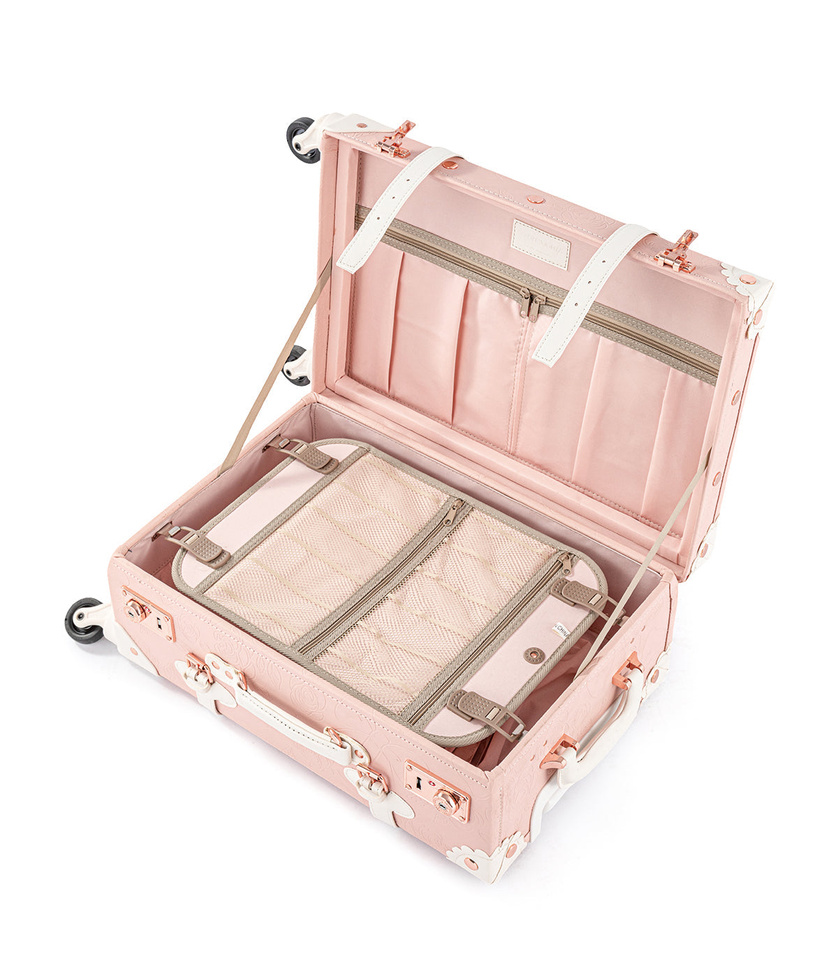 Botanica XL Check-in - Embossed Pink's