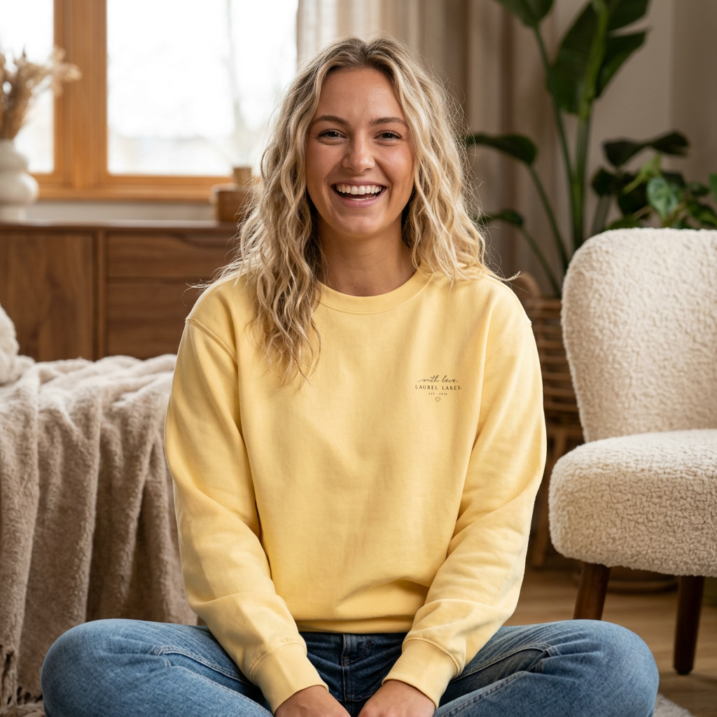 Garment-Dyed Sweatshirt