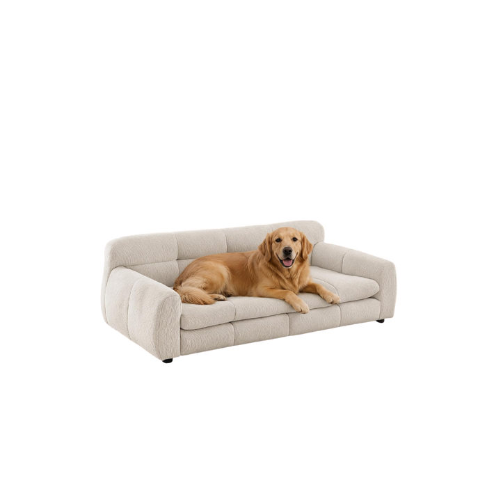 Linen Dog Sofa