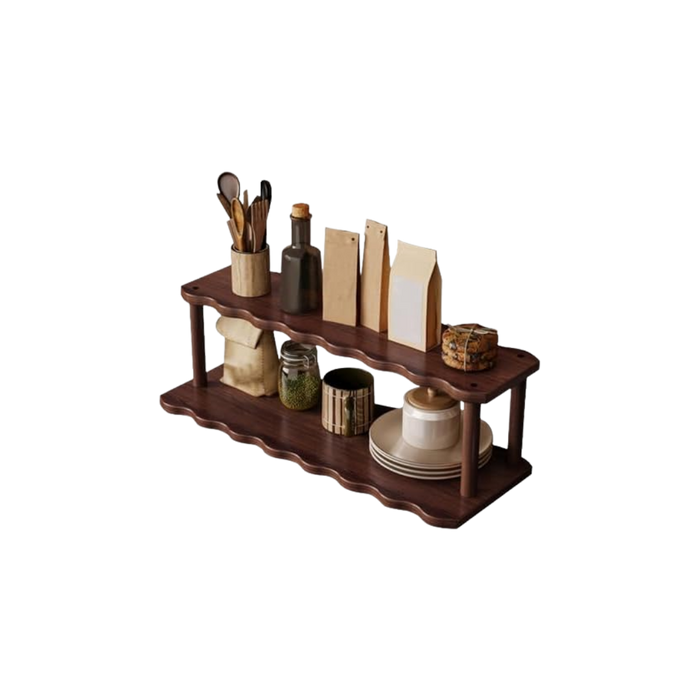 2-Tier Decorative Shelf