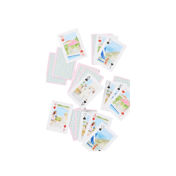 Watercolor Dog Playing Cards