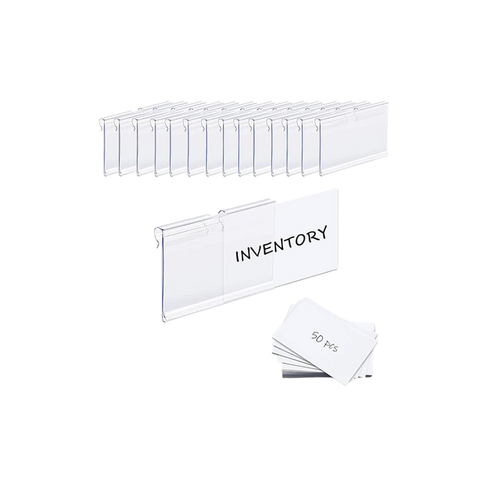 50PC Clip On Basket Labels 