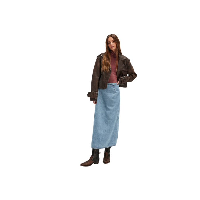 Rolla's Charlie Denim Maxi Skirt
