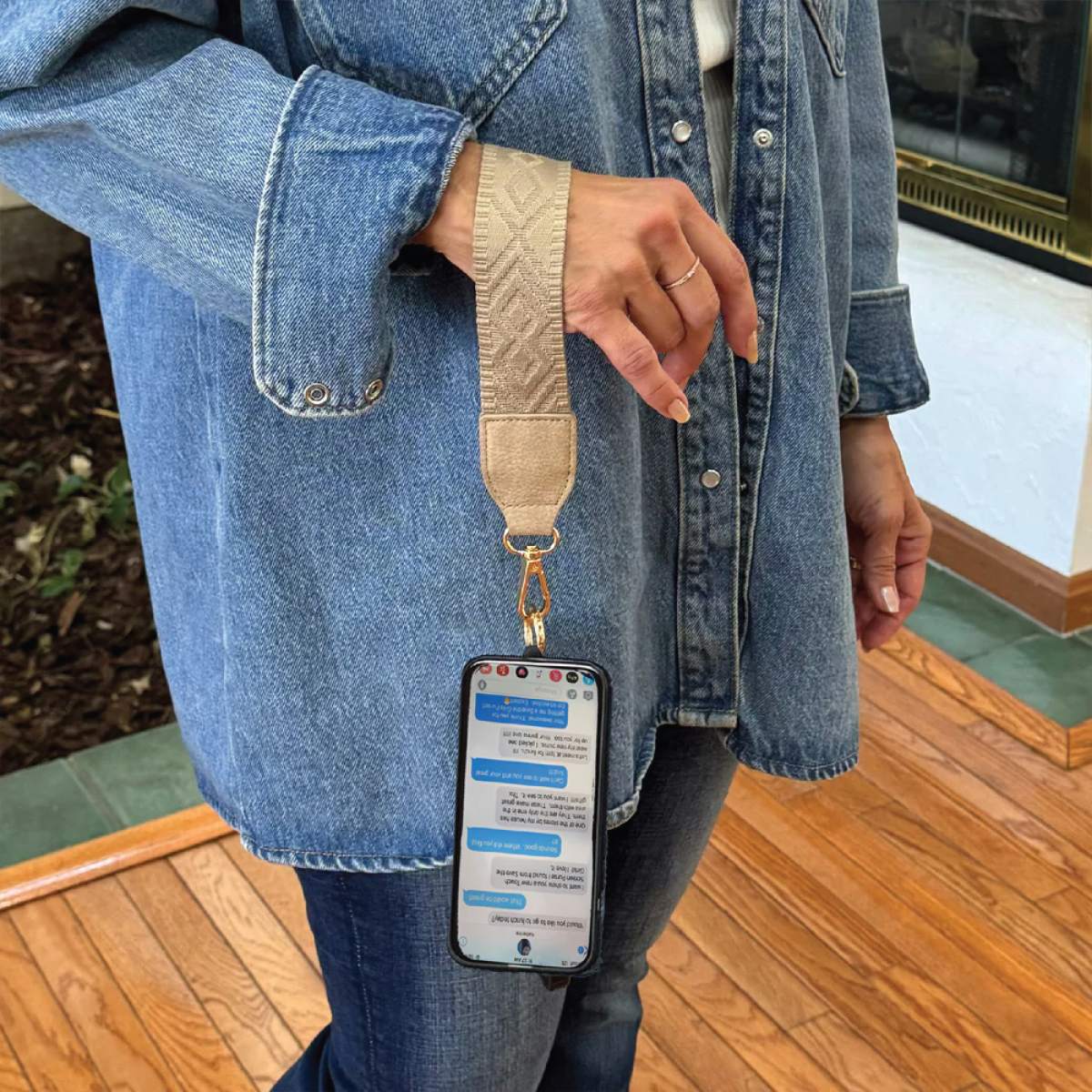 Clip & Go Camel Strap