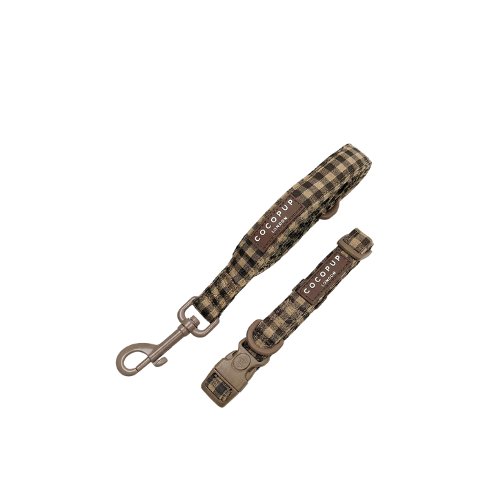 Cotswold Check Collar & Lead Bundle