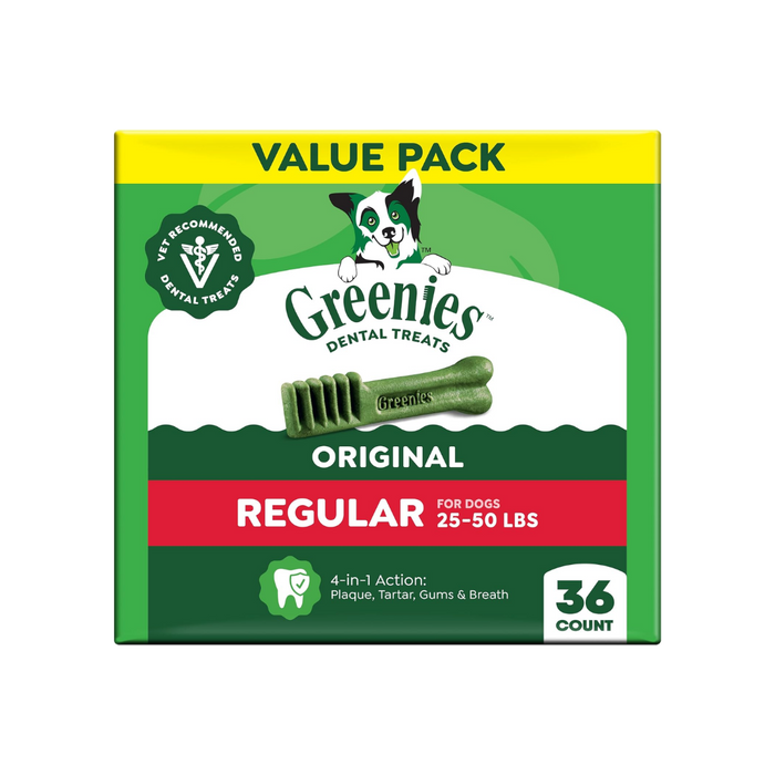Greenies Regular Dental Dog Treats