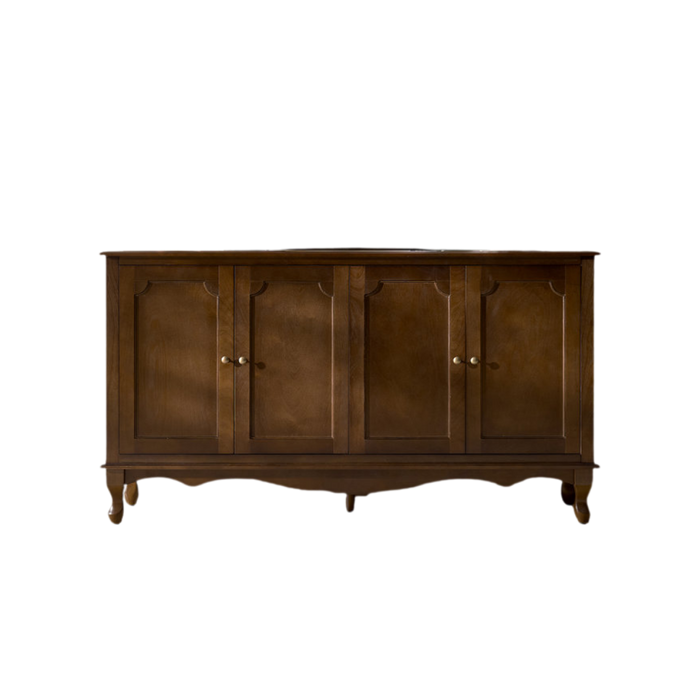  4 Door Sideboard with Cable Management and Adjustable Shelves 