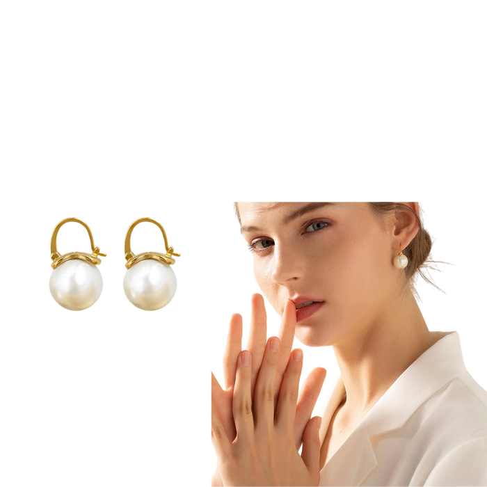 Pearl Drop Dangle Earrings