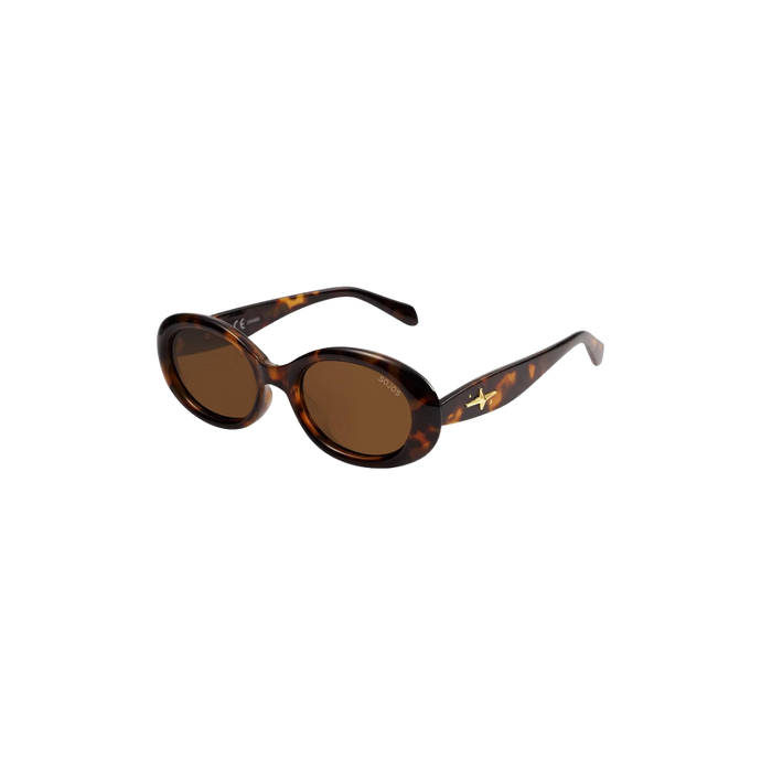 Retro Oval Polarized Sunglasses 