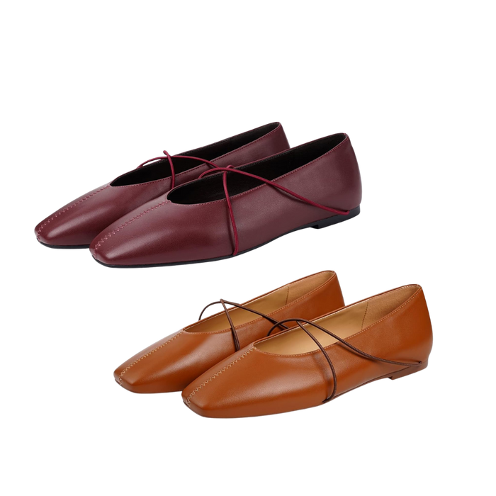 Square Toe Mary Jane Shoes