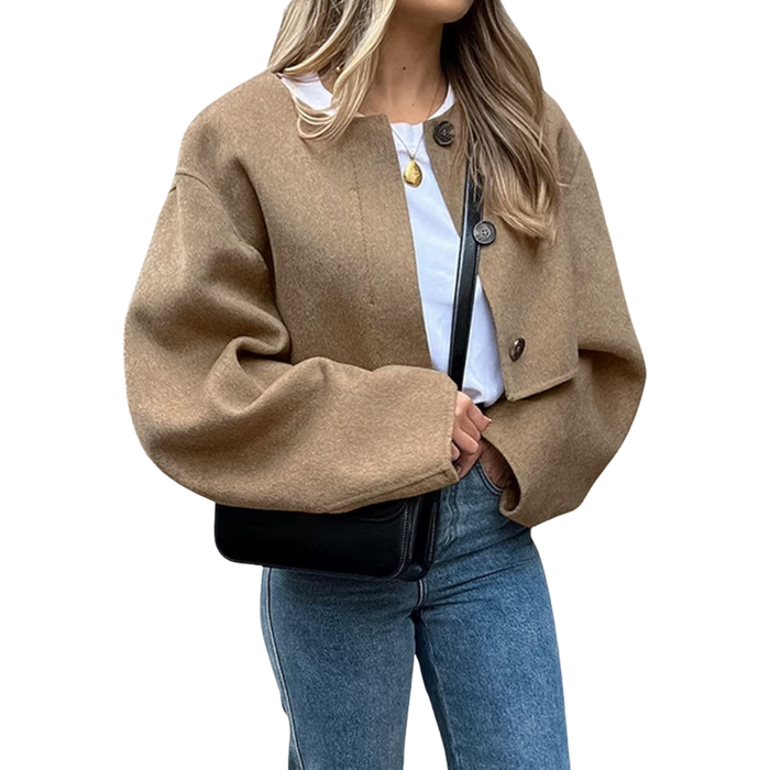 Wool Blend Pea Coat