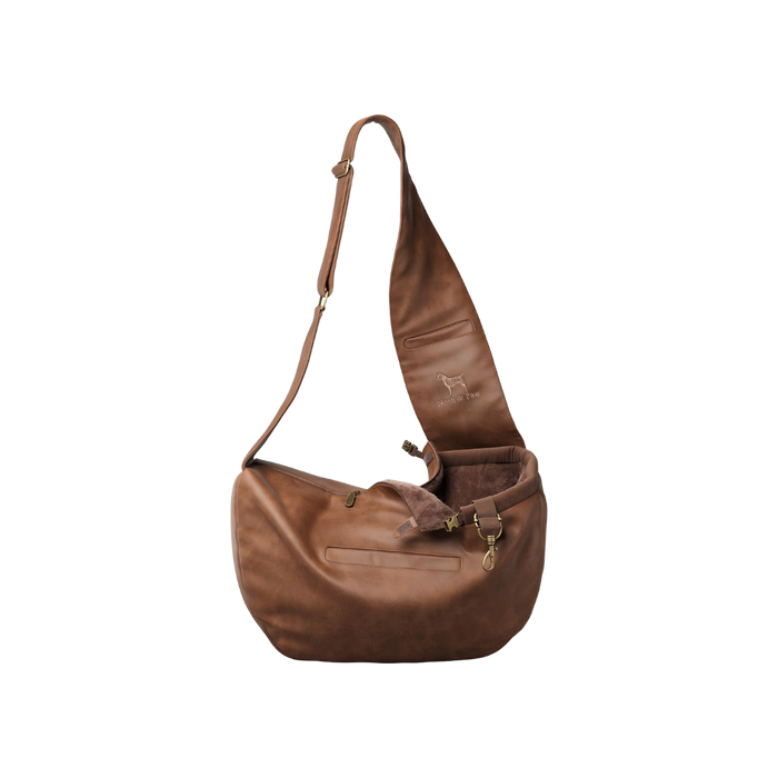 NOAH & PAW Vegan Leather Dog Sling Carrier