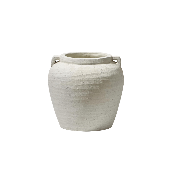 LB2 White Ceramic Large Vase