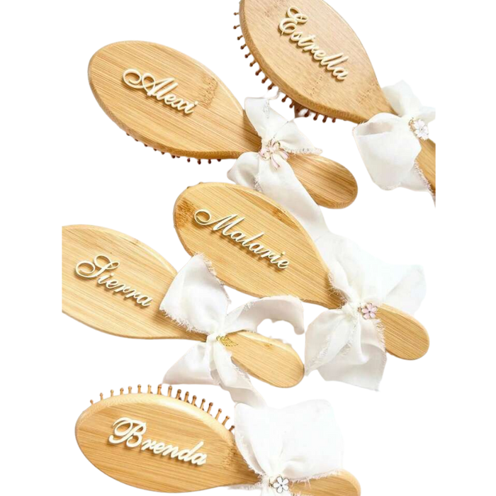 Personalized Name Anti-Static Hair Brush