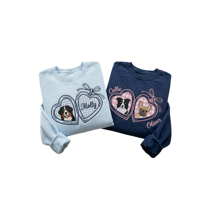 Personalized Locket Heart Coquette Shirt