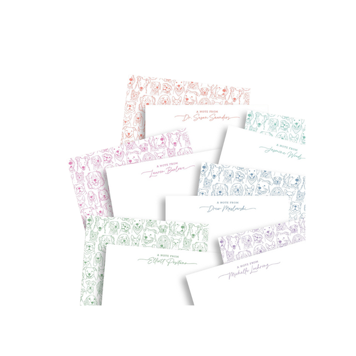 Dog Personalized Stationery