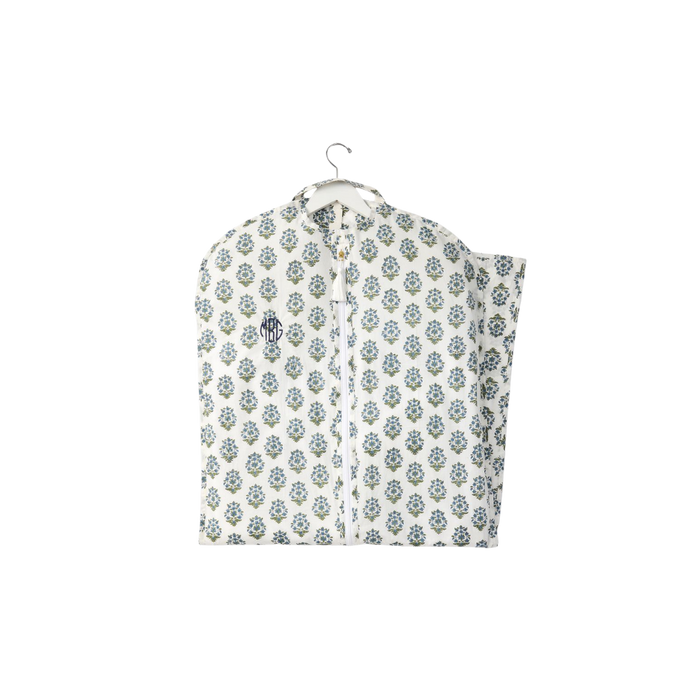 Block Print Garment Bag