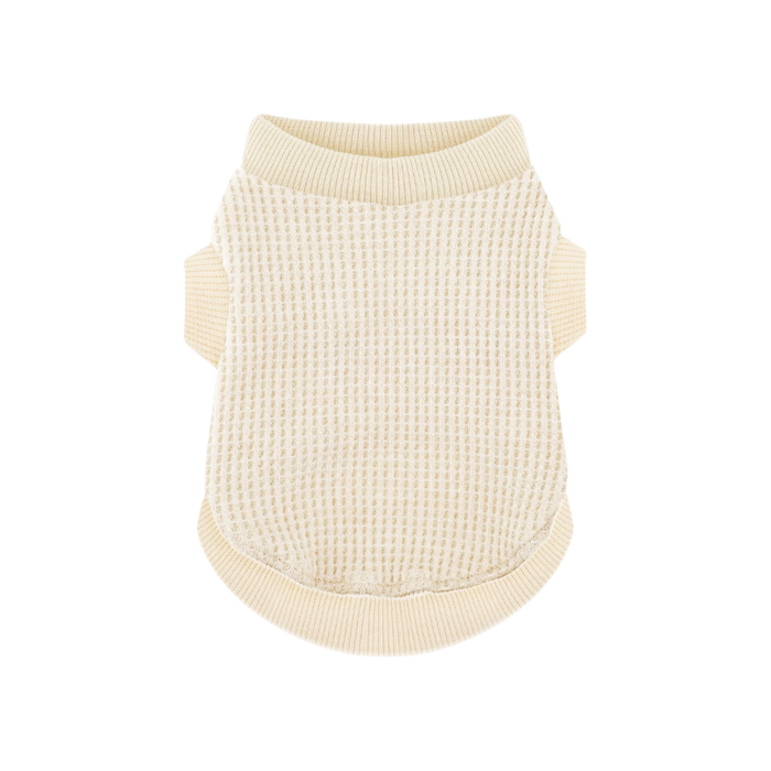 Waffle Knit Dog Shirt