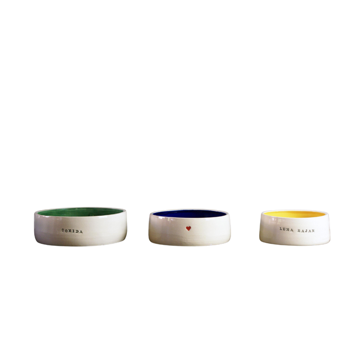 Personalized Pet Bowl: Handmade Dog Bowl