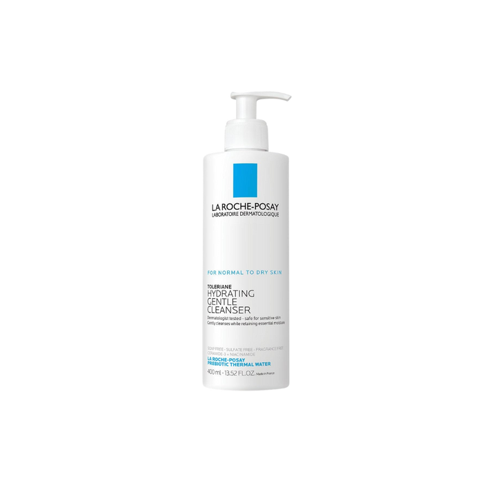 La Roche-Posay Toleriane Hydrating Gentle Facial Cleanser, with Niacinamide