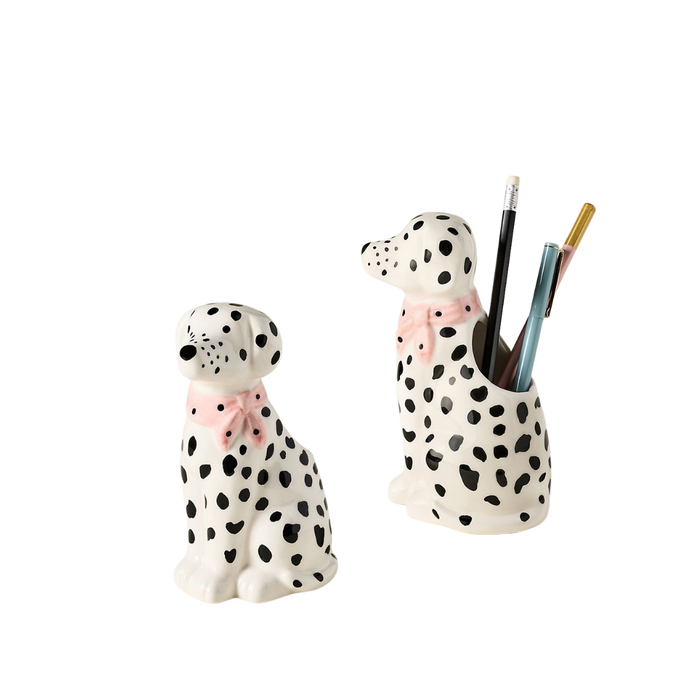 Ceramic Dog Pen Cup