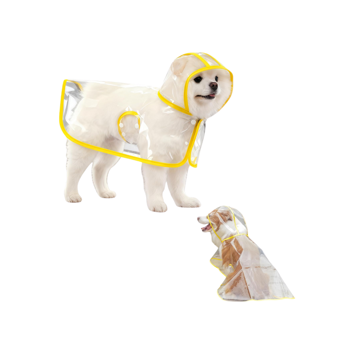 Clear Dog Raincoat