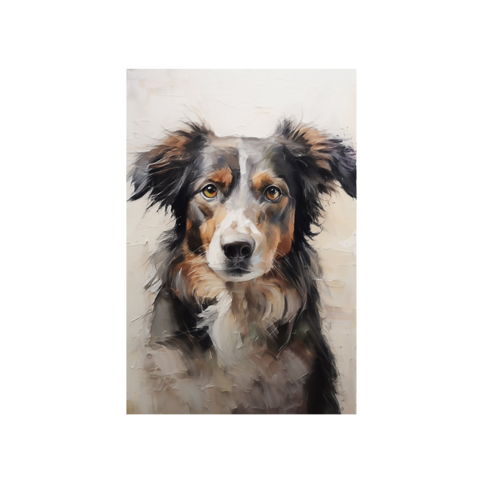 Custom Pet Portrait| Mix of Oil Painting & Watercolor Style