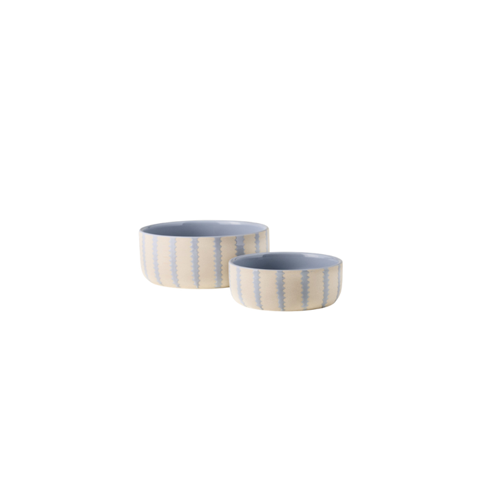 Rounded Scallop Pet Bowl
