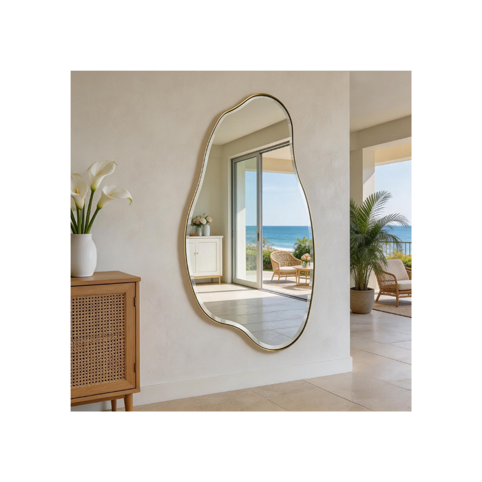 Irregular Beveled Mirror