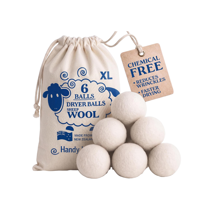 Wool Dryer Balls 6-Pack