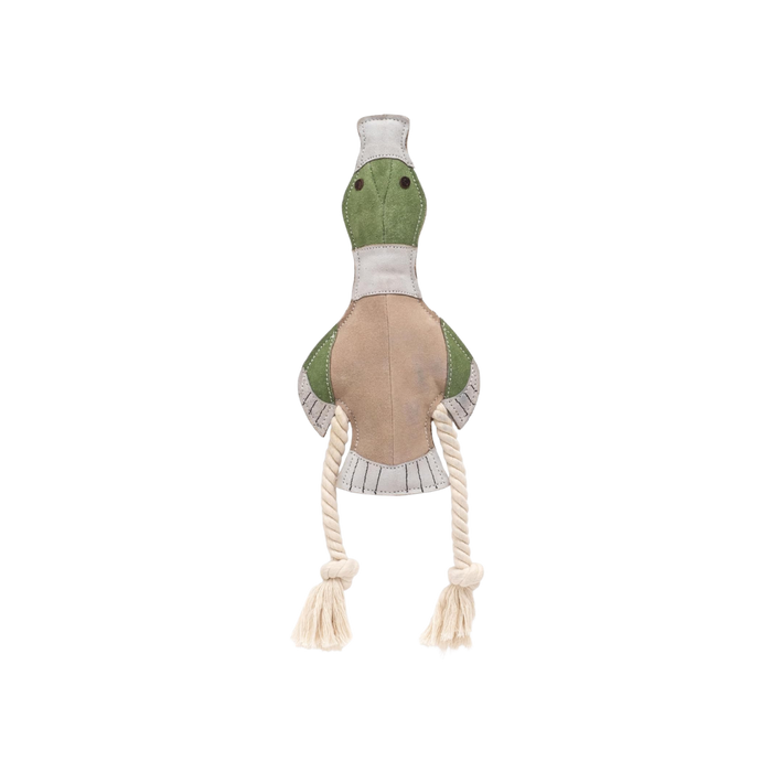 Leather Dudley Duck Toy