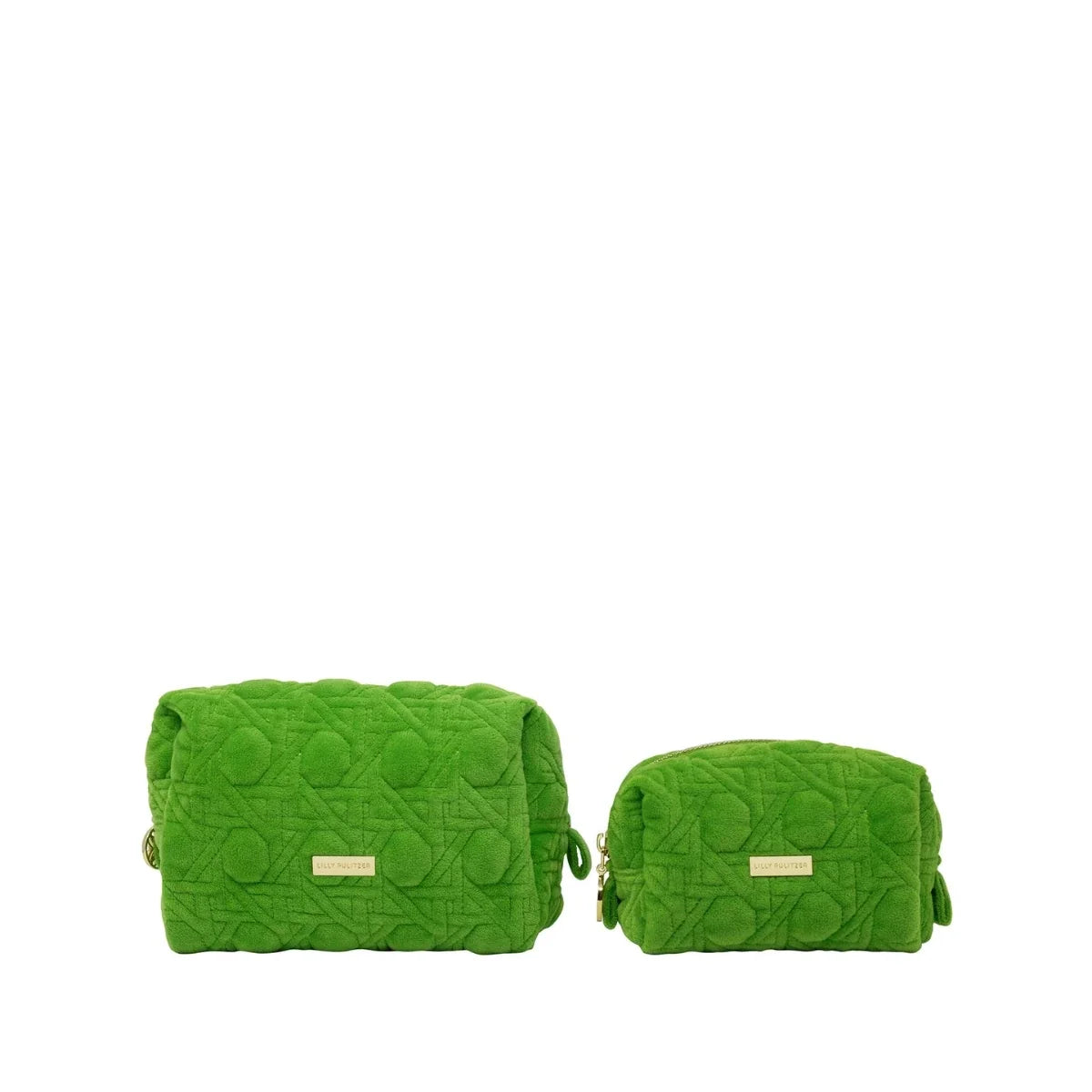 Lilly Pulitzer® Travel Pouch Set: Peninsula Green